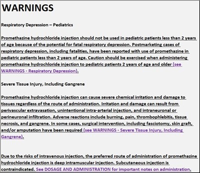 Boxed Warning (Boxed Warning)